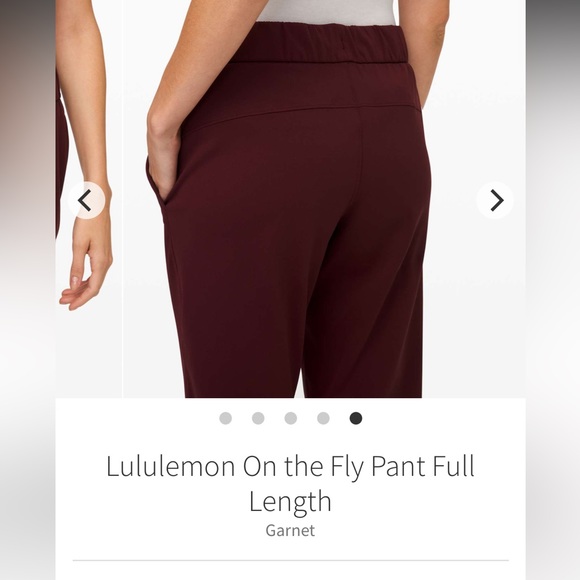 On the Fly Pant Full Length - Garnet - Picture 1 of 10